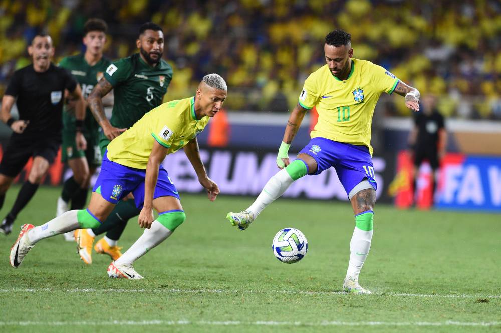 Jogo do Brasil durante Pré Copa do Mundo